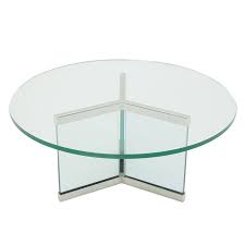 ✅ free delivery and free returns on ebay plus items! Pace Collection Round Glass Chrome Modern Coffee Table At 1stdibs Coffee Table Round Glass Coffee Table Modern Glass Coffee Table