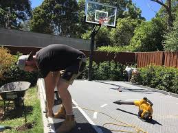 How To Diy Build A Basketball Court 8