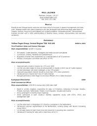 Canadian Resume Format Sample Administrativelawjudge Info