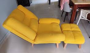 Lazy Sofa Reclining Chair With Leg Rest