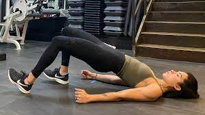 hamstring exercises with no weights