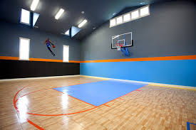 Indoor Basketball Court Fusion Home