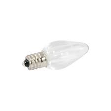 smooth ceramic c7 led bulbs compatible