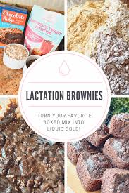 how to make gooey lactation brownies