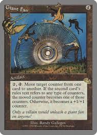 Fans on a video card can sometimes stop functioning efficiently, become noisy, or completely stop working. Giant Fan Unglued Magic The Gathering Tcgplayer Com