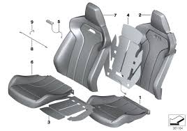 Original Bmw Sports Seat Cover Leather