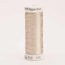 Sulky Rayon 40 Coloured 225m 250yds Snap Spools Colour 0508 Sand