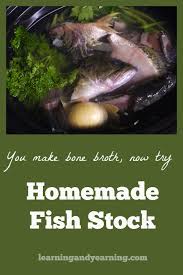 how to make fish stock from fresh fish