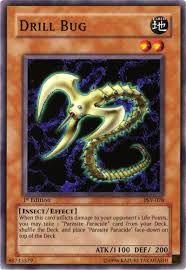 For a list of members, see list of number cards. Card Errata Drill Bug Yu Gi Oh Wiki Fandom