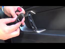 how to remove interior door handle trim