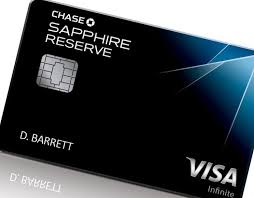 chase sapphire reserve card travel