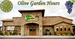 olive garden hours of working lunch