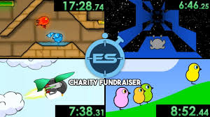 sdrunning flash games for charity
