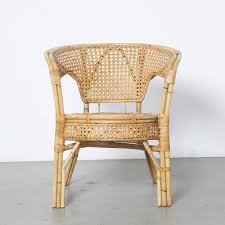 vintage rattan chair 1980s for at