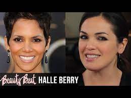 halle berry oscars makeup tutorial