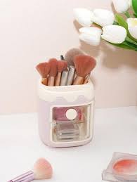 multifunction makeup brush storage