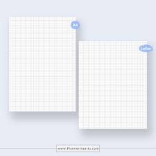 Dot Grid Paper Graph Paper Lined Paper For Unlimited Instant Download Digital Printable Planner Inserts In Pdf Format A4 Letter Size