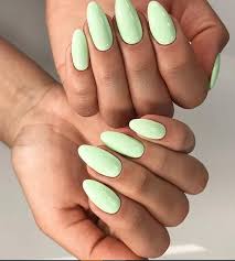 Acrylic nails are a great way to instantly add strength, and length to your nails as well as helping to from long almond shaped claws to a short squared off nails, our talented nail technician can sculpt. Natural Almond Shaped Acrylic Nails Nail And Manicure Trends
