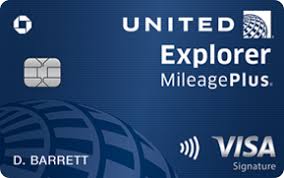united explorer credit card chase com