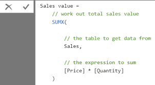 creating calculated columns using dax