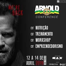 8 a 10 de abril de 2016 local: Arnold Conference Nut Eventos Nutricao