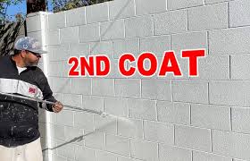 How To Paint A Cinder Block Fence In