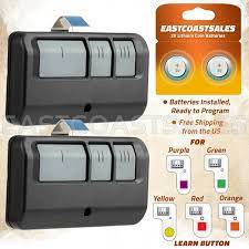 2 for 893lm garage remote control learn