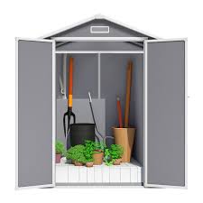 Plastic Outdoor Garden Shed 6x4 4 5x4