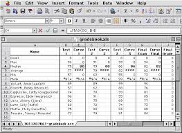 calculating grades with excel