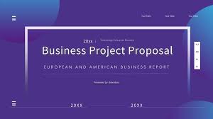 best free business project proposal