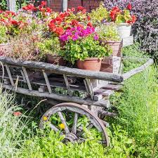 Vintage Wheelbarrow Planter Ideas