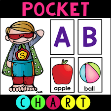 Alphabet Pocket Chart Cards Worksheets Teaching Resources