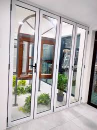 White Upvc Balcony Sliding Door Exterior