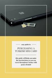 prepaid sim card for turkey tourists