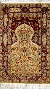 turkish hereke rug made in silk signed