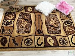 rug for lodge 5x7 cabin rugs cowboy