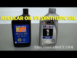 regular oil vs synthetic oil