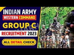 indian army western commander group c