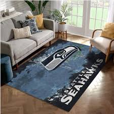 seattle seahawks area rug nfl football