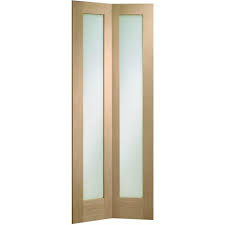 2l clear glass bi fold door at leader doors