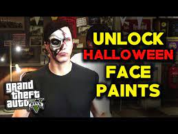 how to to unlock halloween face paints