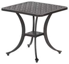 Cast Aluminum Outdoor Side End Table