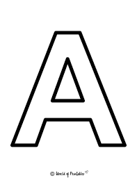 printable letters alphabet letters