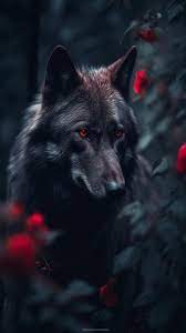 black wolf wallpapers for iphone