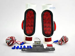 Led Pipe Light Kit With Led Side Markers For Boat Trailers