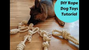 tie rope dog toys 5 easy diy knots