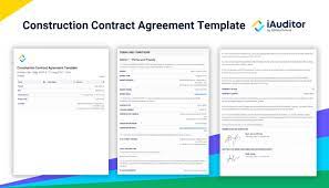 modèle de contrat de construction pdf