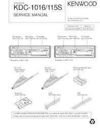 Read or download the pdf for free. Kenwood Kdc 115s Manual