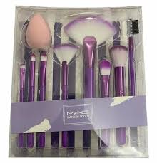mac face makeup brush set packaging