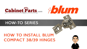 how to install blum compact 38 39